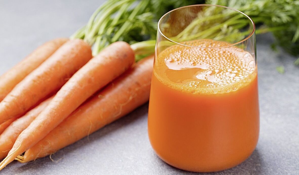 jus de carotte pour vermifuger